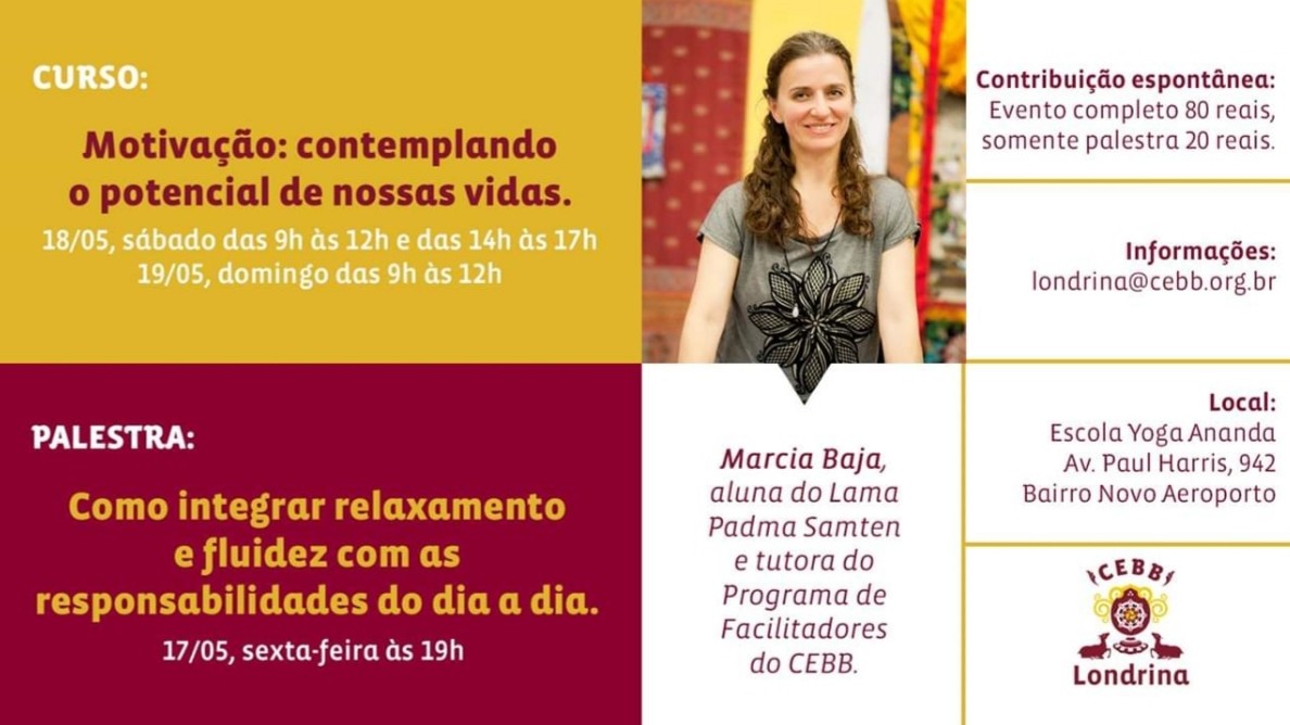 Curso no Cebb Londrina – Motivação: contemplando o potencial de nossas vidas